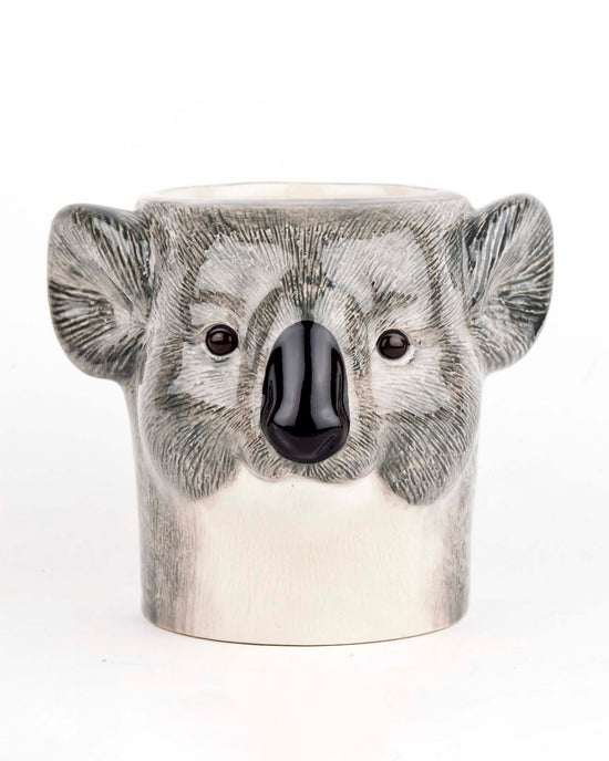 Little quail ceramics home koala pencil pot