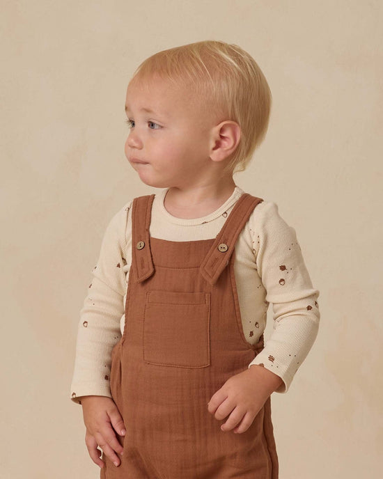 Little quincy mae baby baby overall in cedar