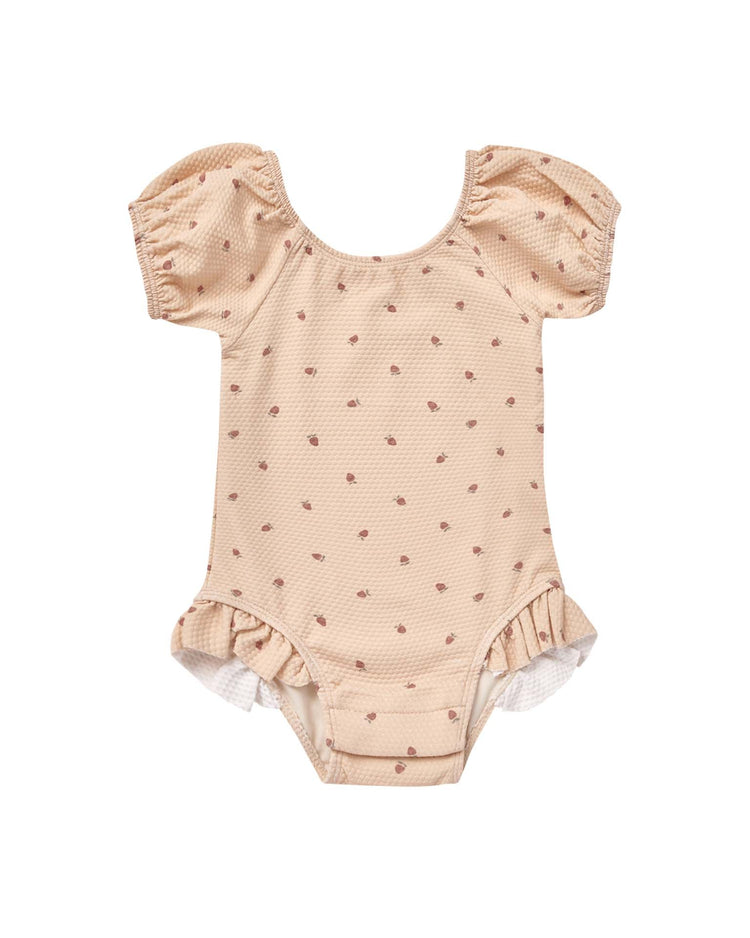 Little quincy mae baby catalina one-piece swimsuit in strawberries