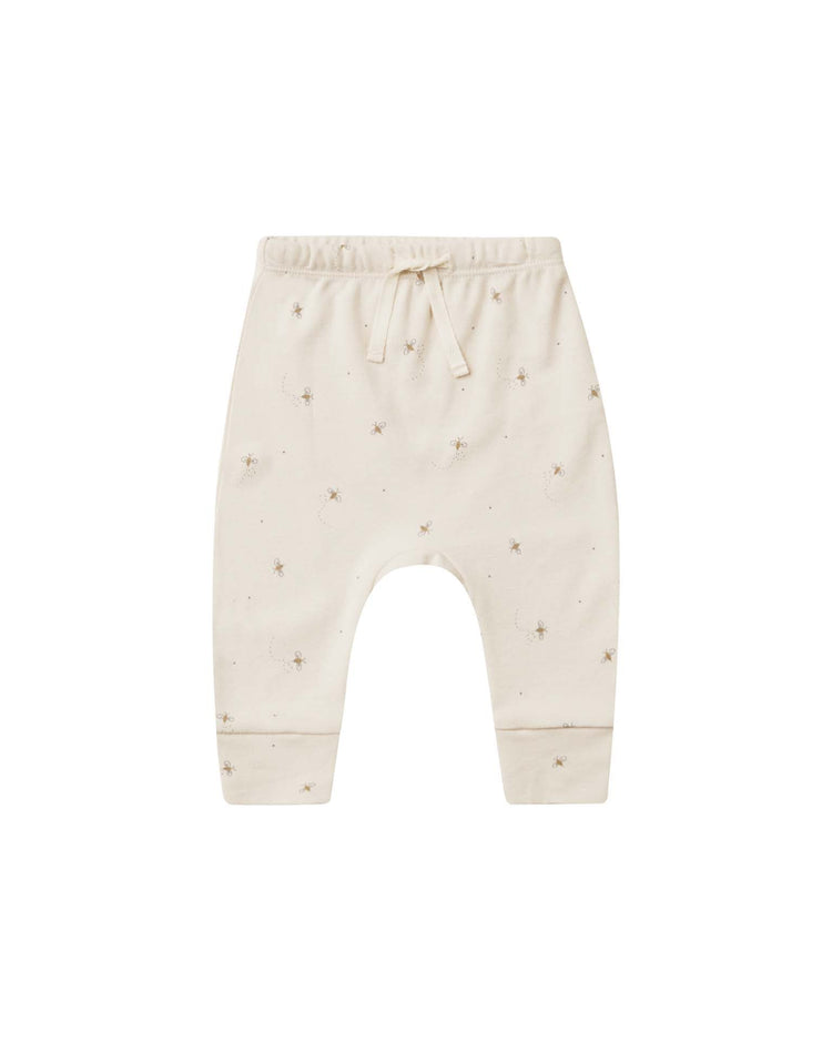 Little quincy mae baby drawstring pant in bees