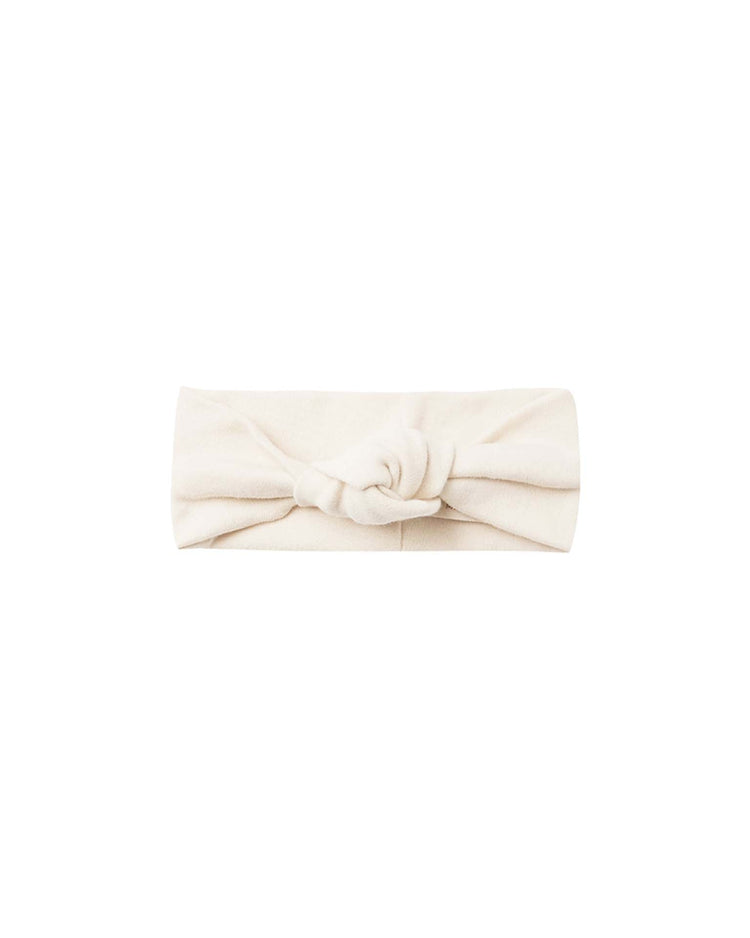 Little quincy mae accessories knotted headband in ivory