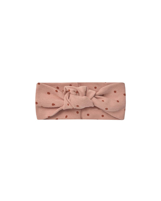 Little quincy mae accessories knotted headband in polka dot