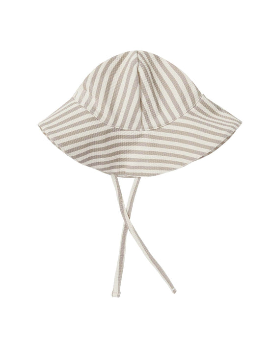 Little quincy mae accessories sun hat in ash stripe