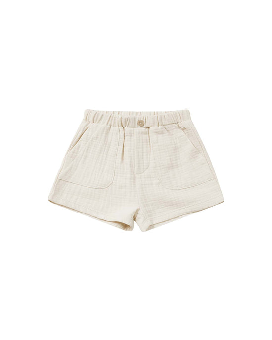 Little quincy mae baby utility short in natural