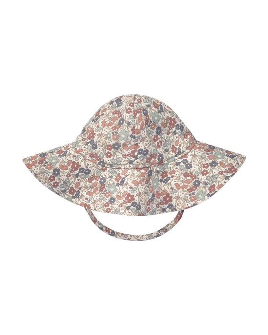 Little quincy mae accessories woven sun hat in bloom