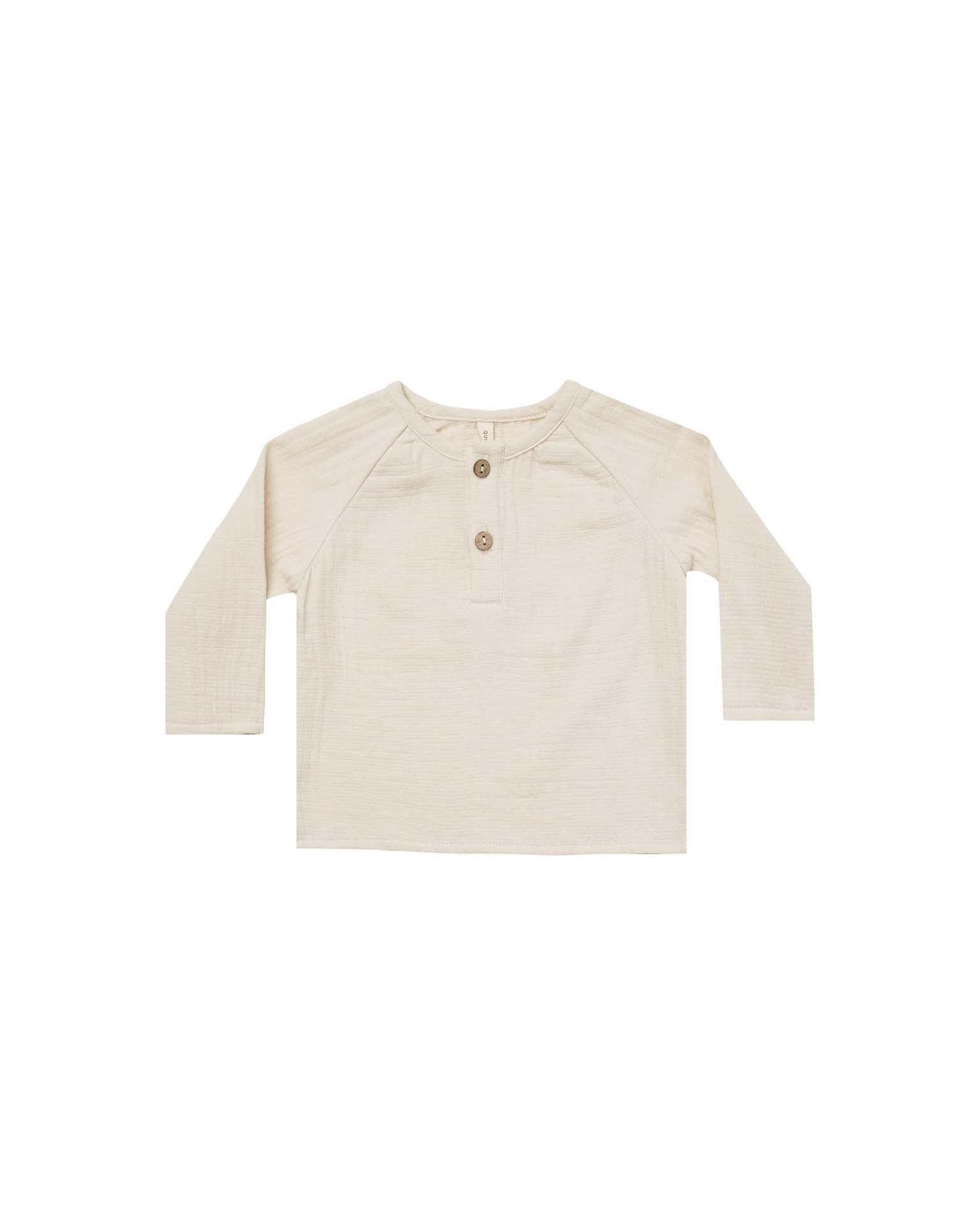 Little quincy mae BABY zion shirt in natural