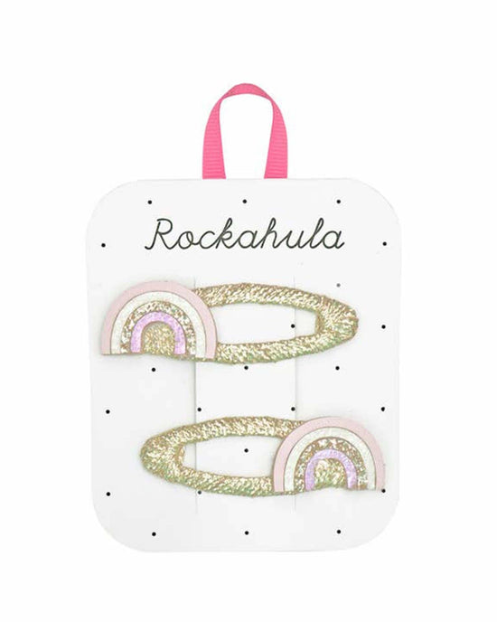 Little rockahula kids accessories enchanted rainbow clips