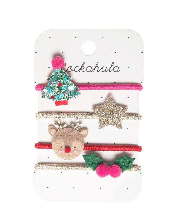 Little rockahula kids accessories festive christmas ponies