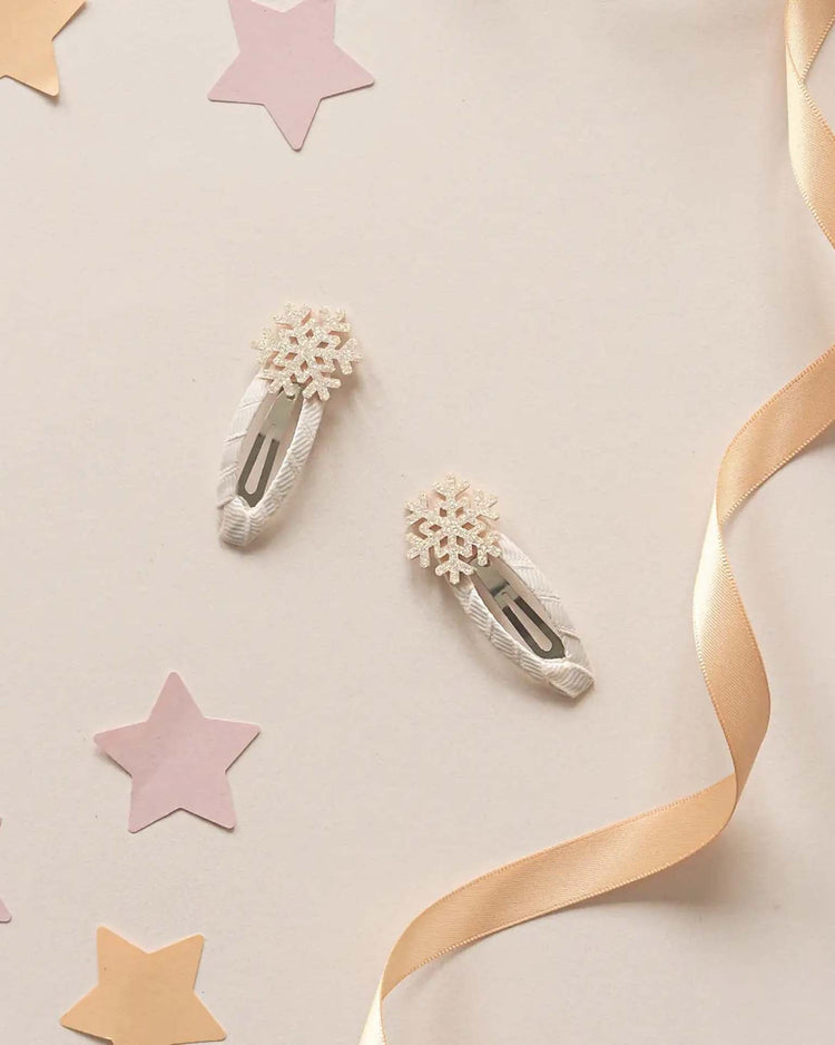 Little rockahula kids accessories shimmer snowflake clips