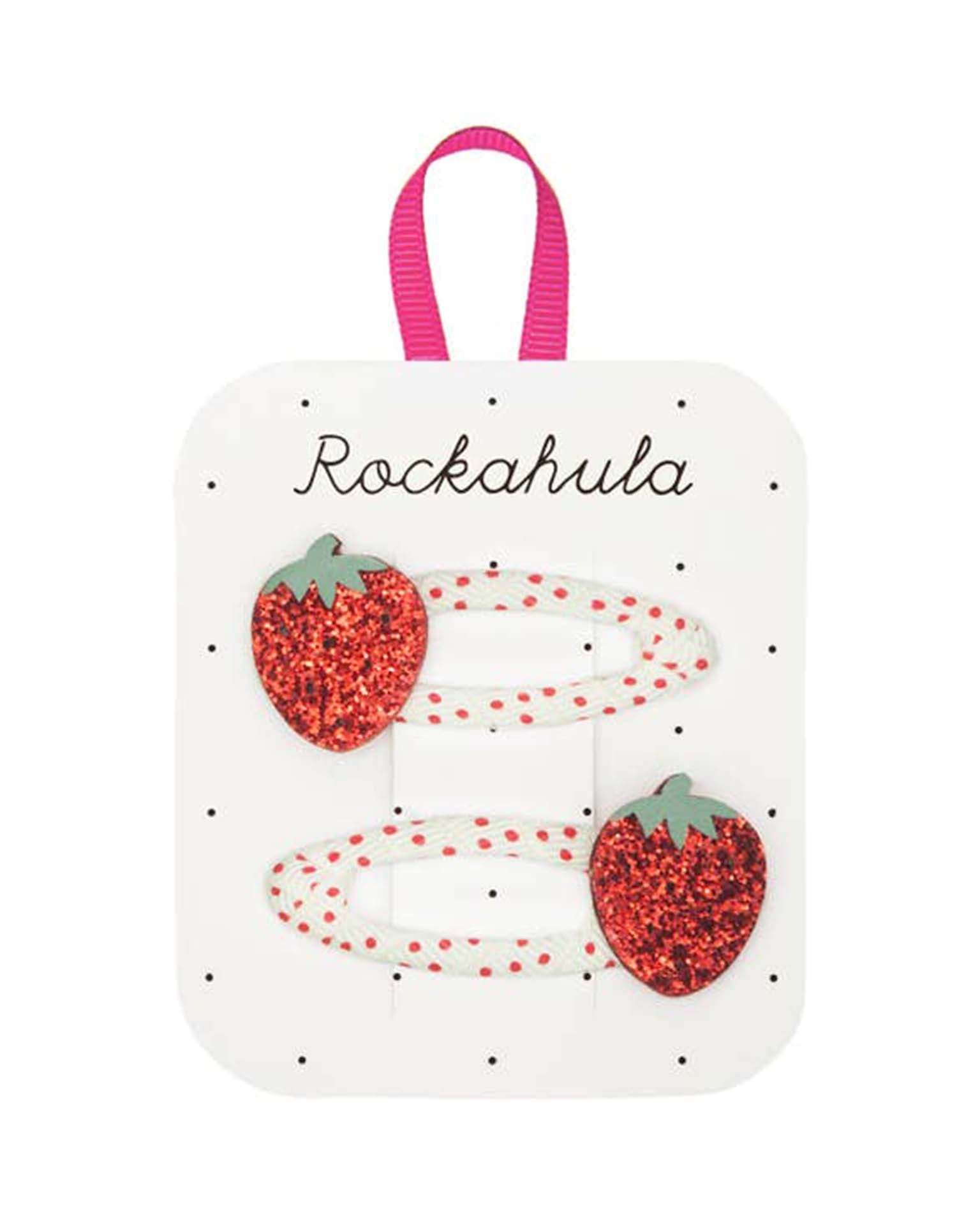 Little rockahula kids accessories strawberry fair clips