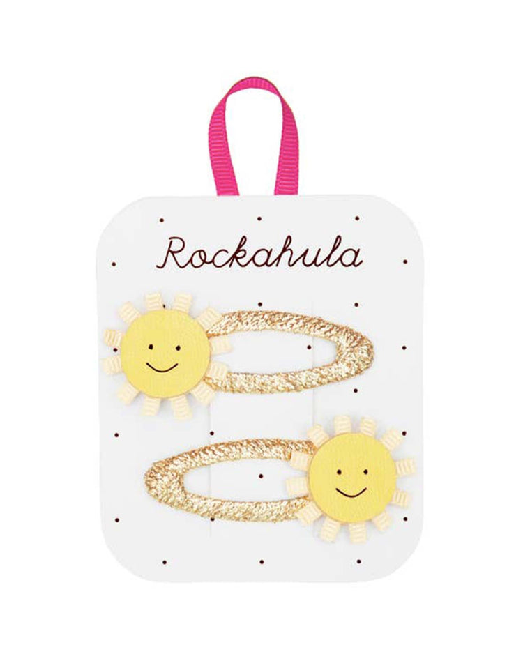 Little rockahula kids accessories you are my sunshine clips