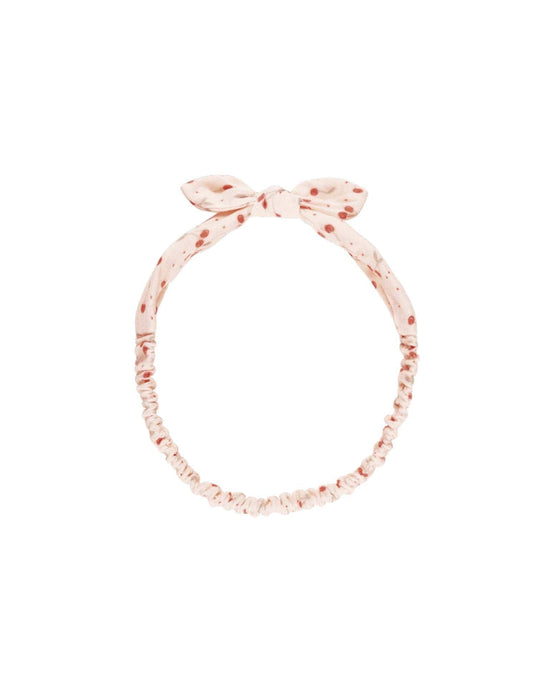 Little rylee + cru accessories baby bow headband in cherries