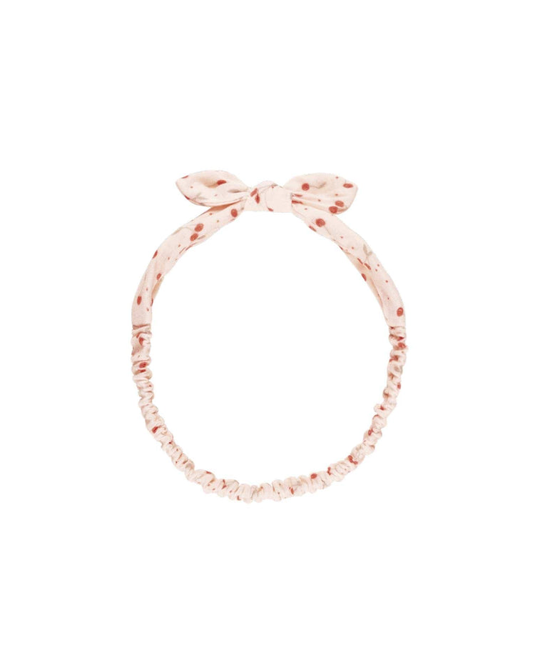 Little rylee + cru accessories baby bow headband in cherries