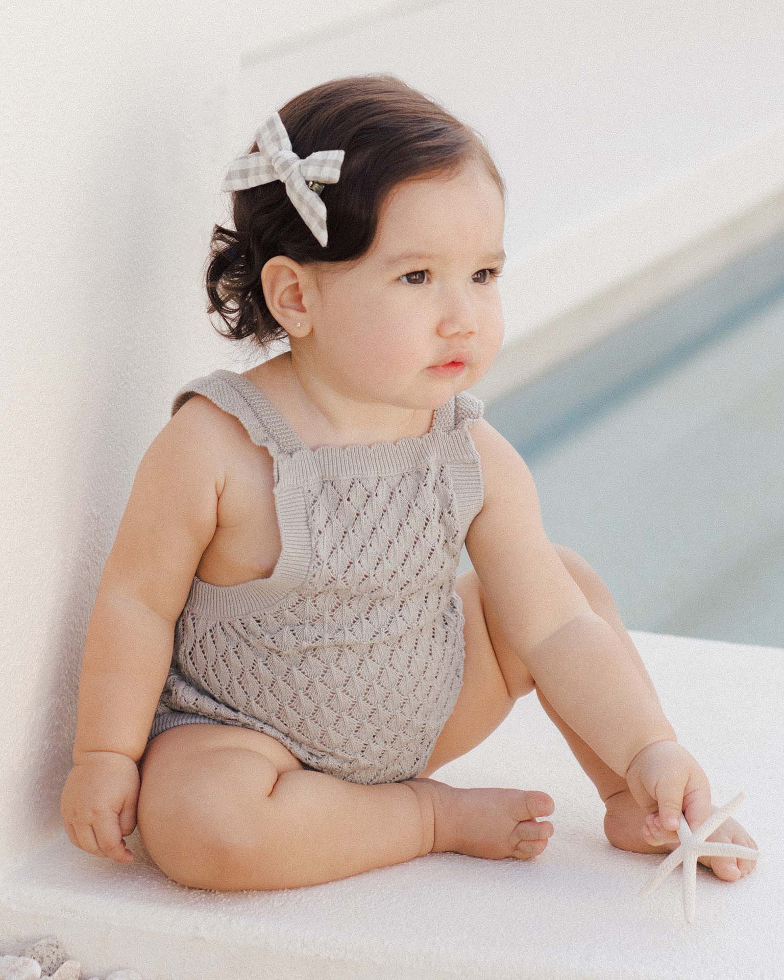 Rylee + Cru Collective Crochet Romper Rylee + Cru Collective Crochet Romper