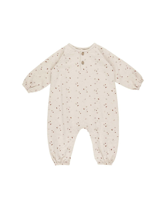 Little rylee + cru kids henley jumpsuit in twinkle