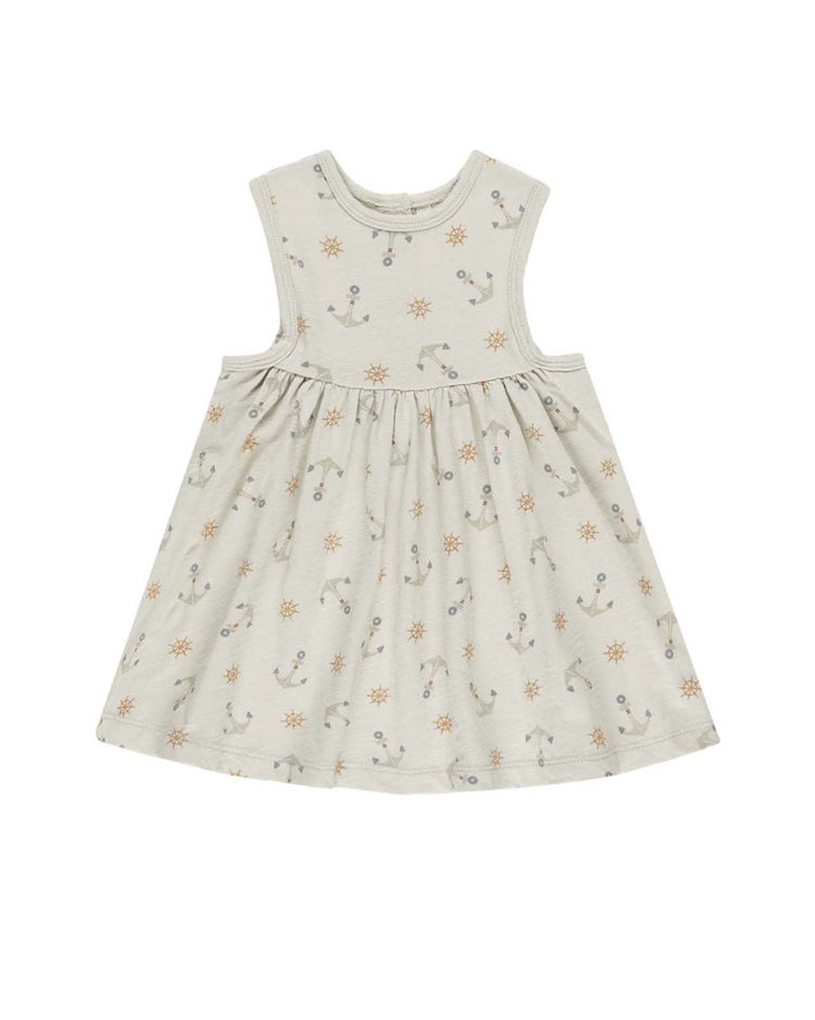 Little rylee + cru baby layla dress in anchors