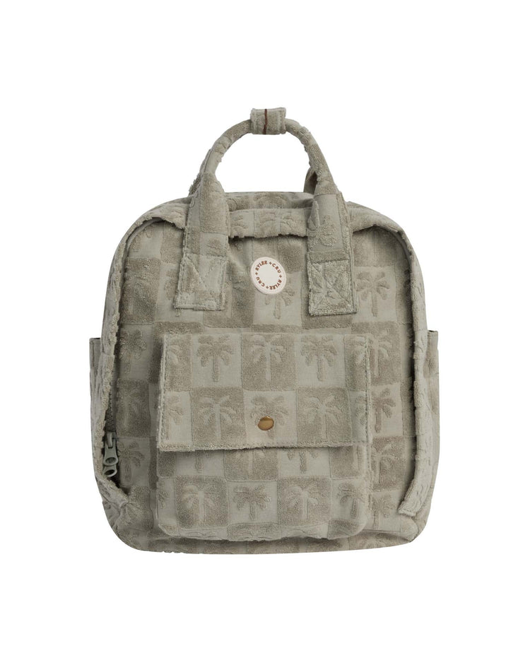 Little rylee + cru accessories mini backpack in palm check