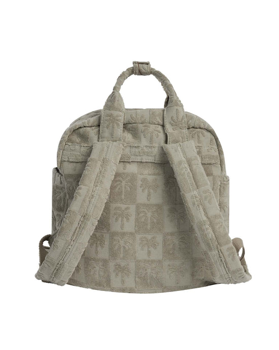 Little rylee + cru accessories mini backpack in palm check