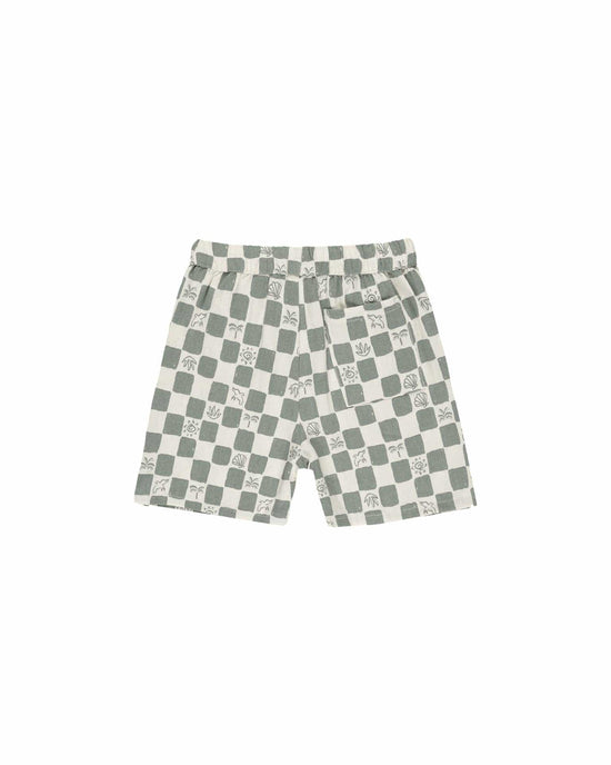 Little rylee + cru kids perry short in coastal check