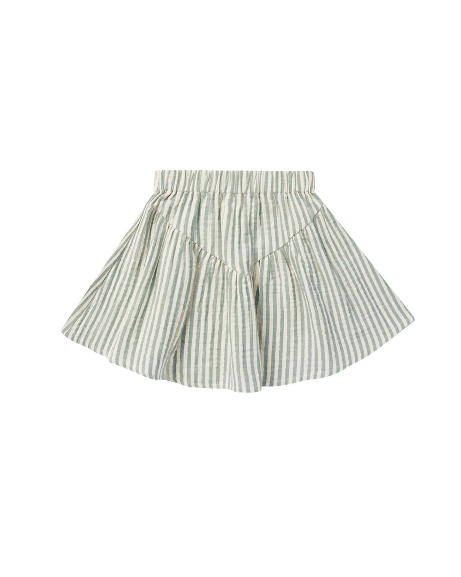 Little rylee + cru kids sparrow skirt in summer stripe