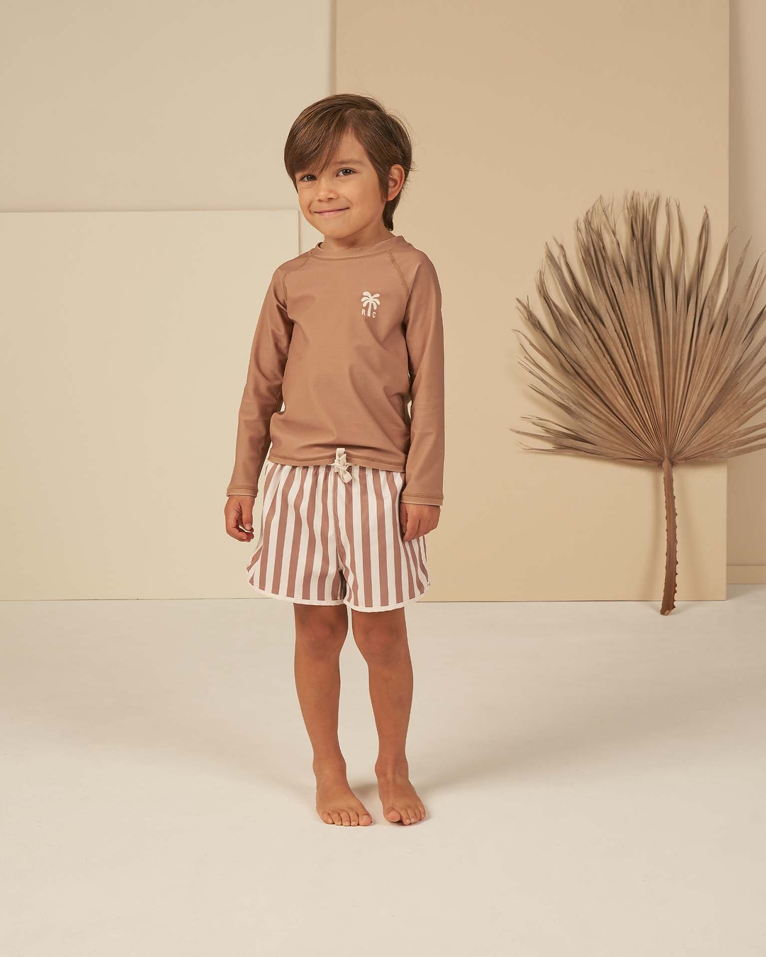 Rylee + Cru Swim Trunk || Sea Turtles