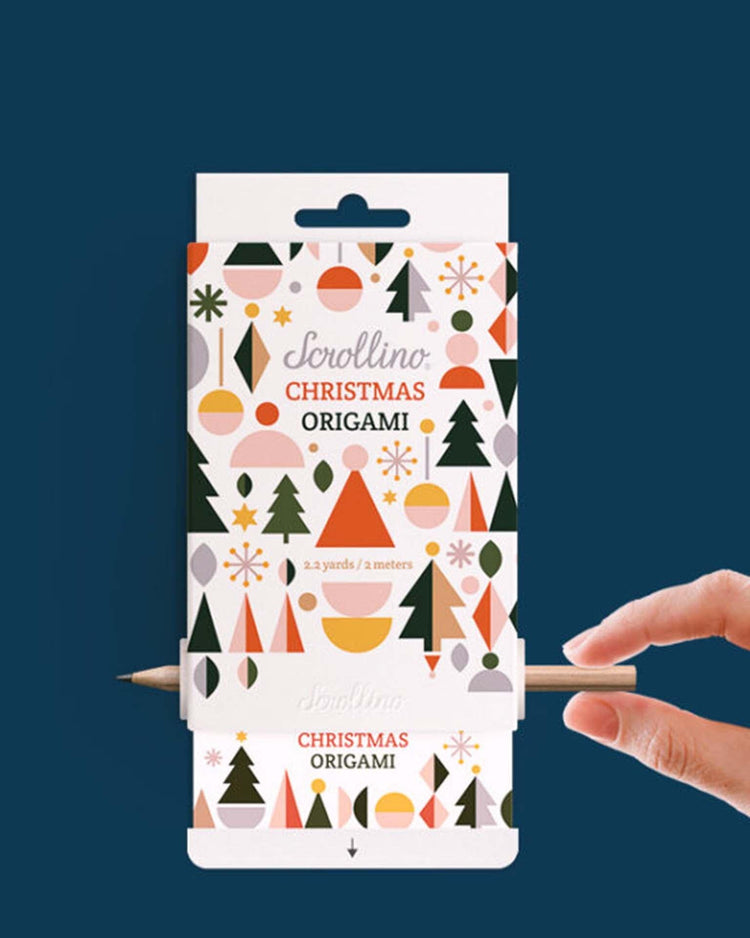 Little scrollino play scrollino christmas origami