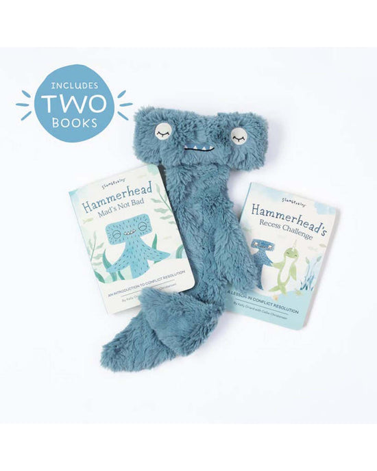 Little slumberkins play hammerhead's conflict resolution set - snuggler + 2 books