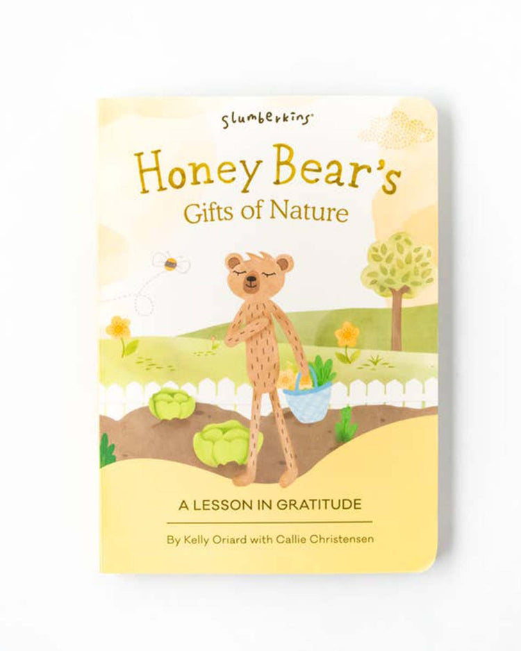Little slumberkins play honey bear kin + lesson book - gratitude