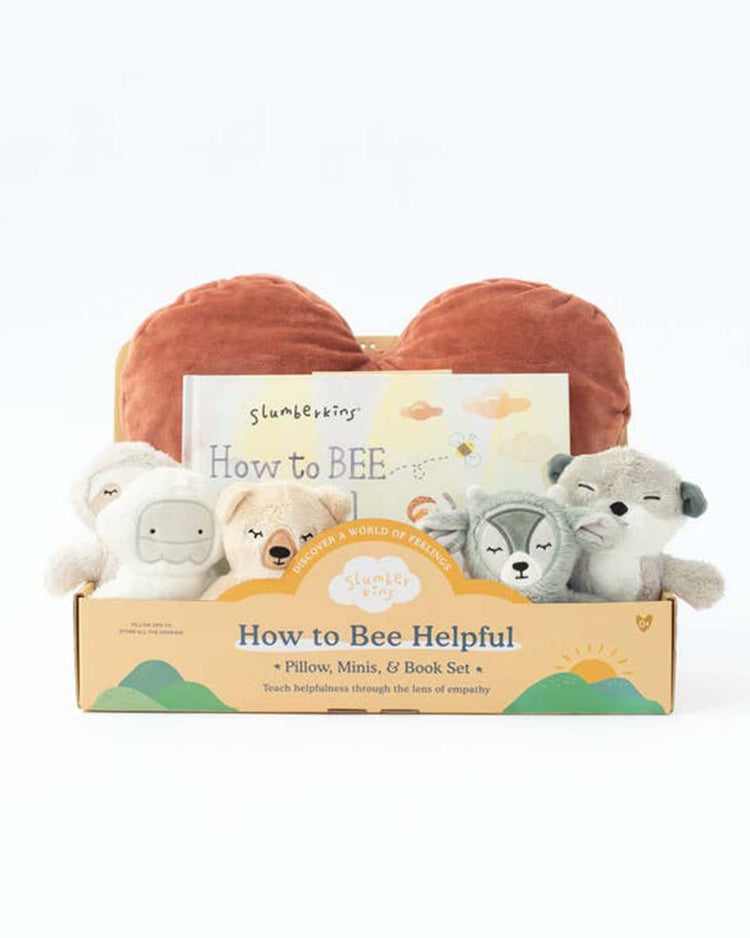 Little slumberkins play how to bee helpful pillow set