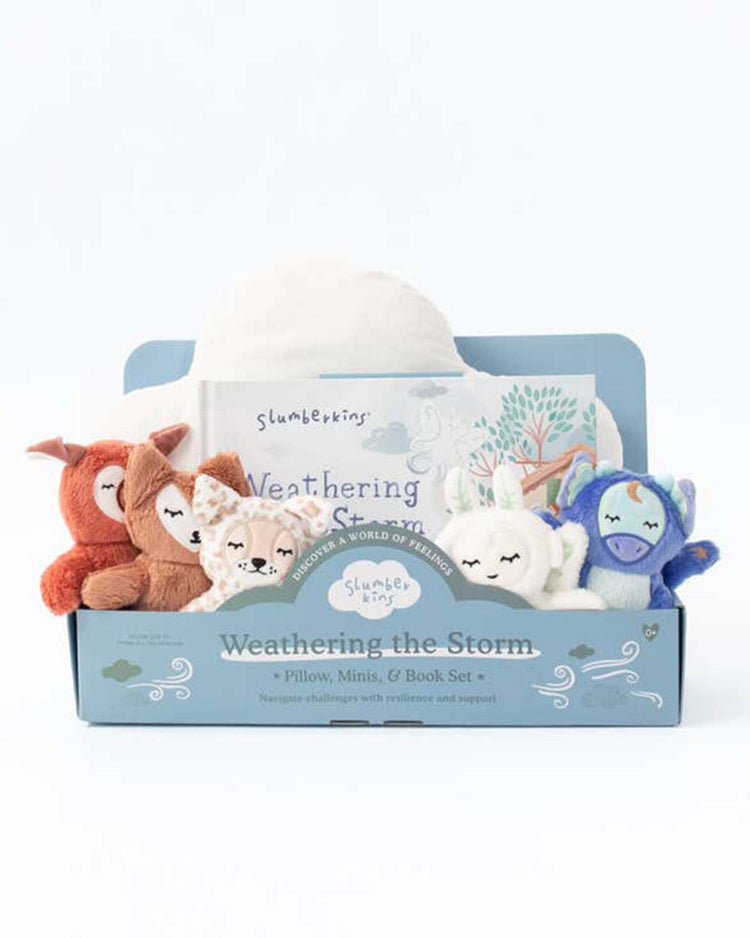 Little slumberkins play weathering the storm pillow set