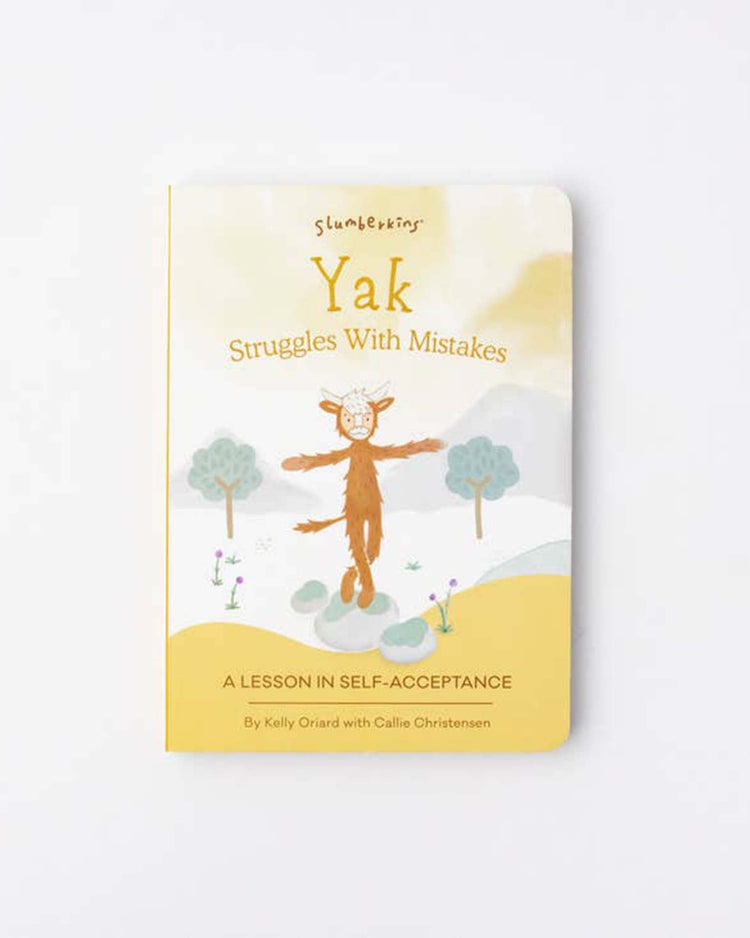 Little slumberkins play yak kin + lesson book - self acceptance