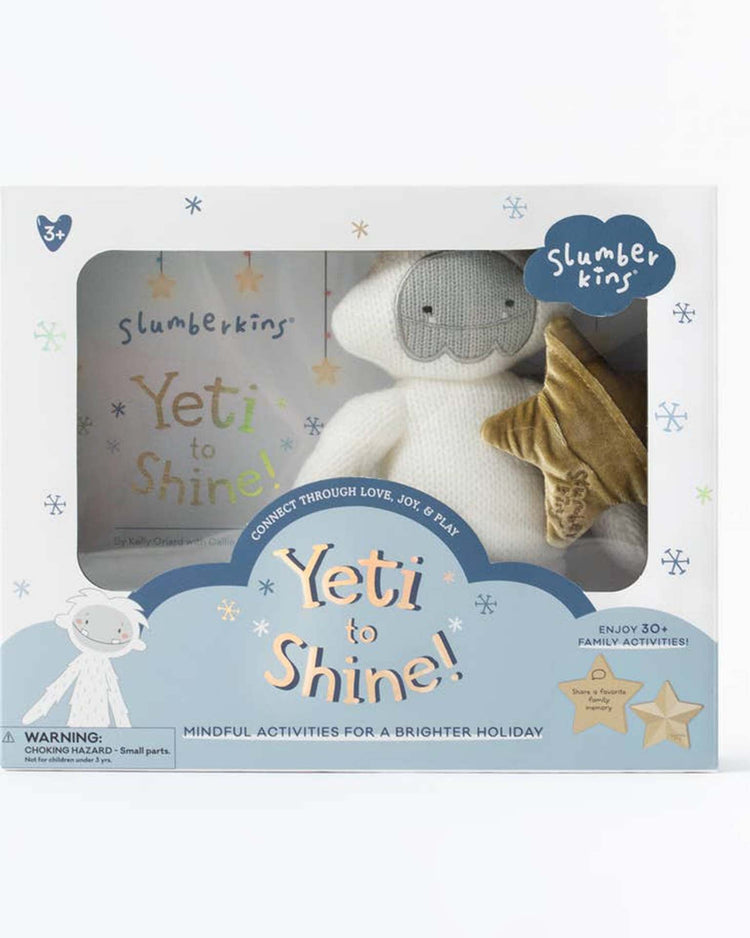 Little slumberkins play yeti to shine holiday countdown tradition kit