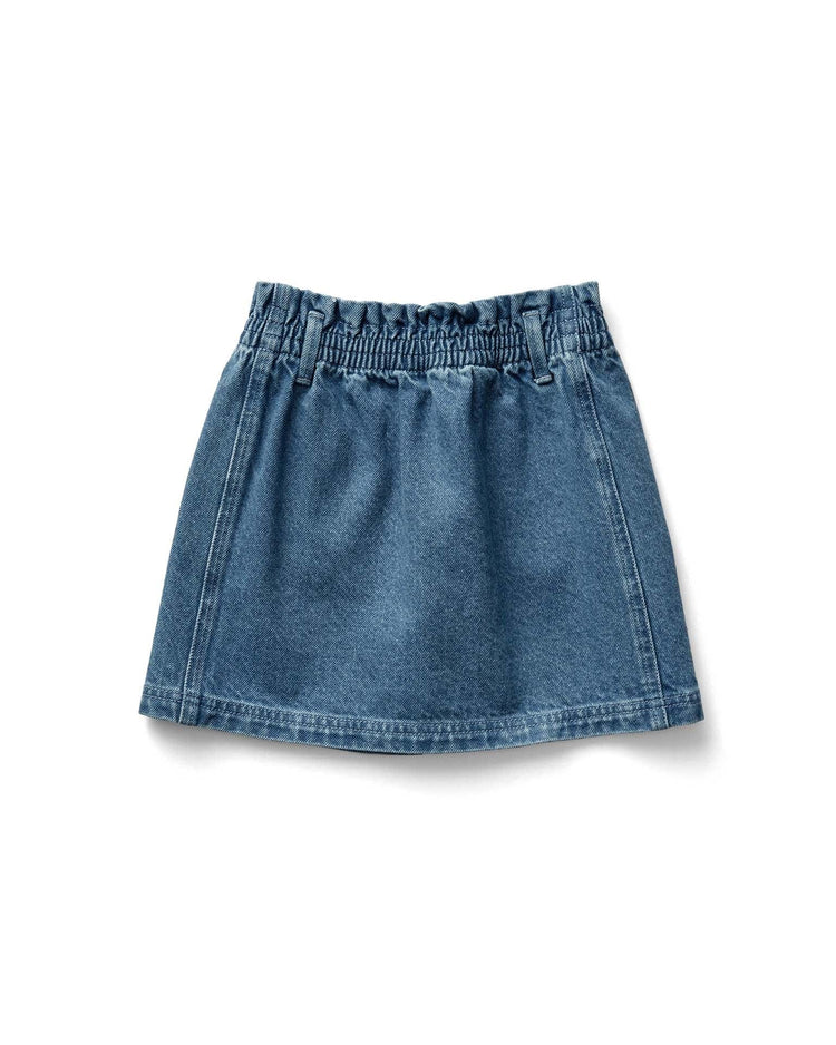 Little soor ploom kids filipa skirt in eco wash