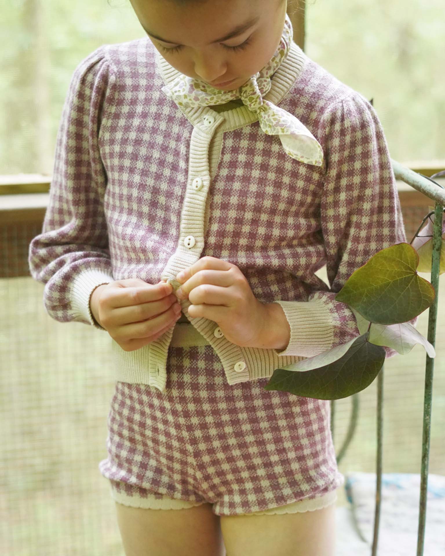 SOOR PLOOM Rose Cardigan Powder 8y - メルカリ