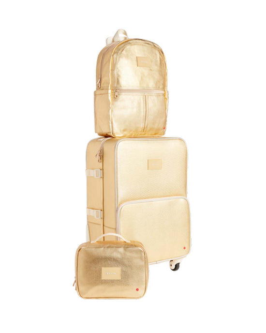 Little state bags accessories bensen toiletry kit in gold