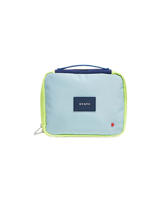 Little state bags accessories bensen toiletry kit in navy + neon