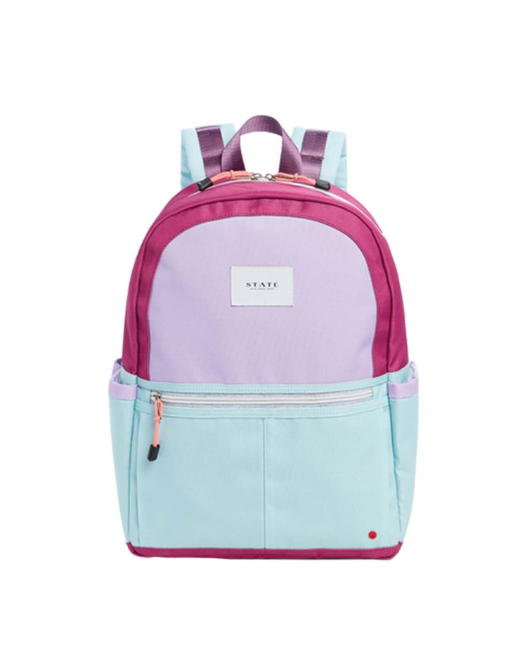 Little state bags accessories kane kids backpack in magenta/mint