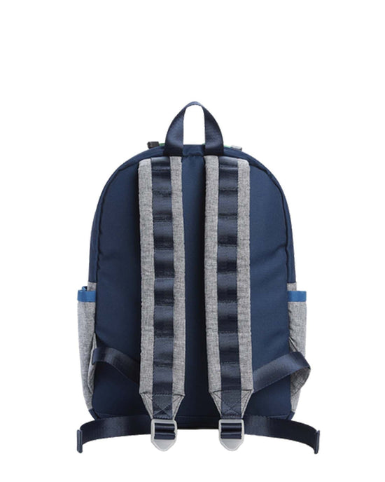 Little state bags accessories kane kids backpack in navy/heather gray