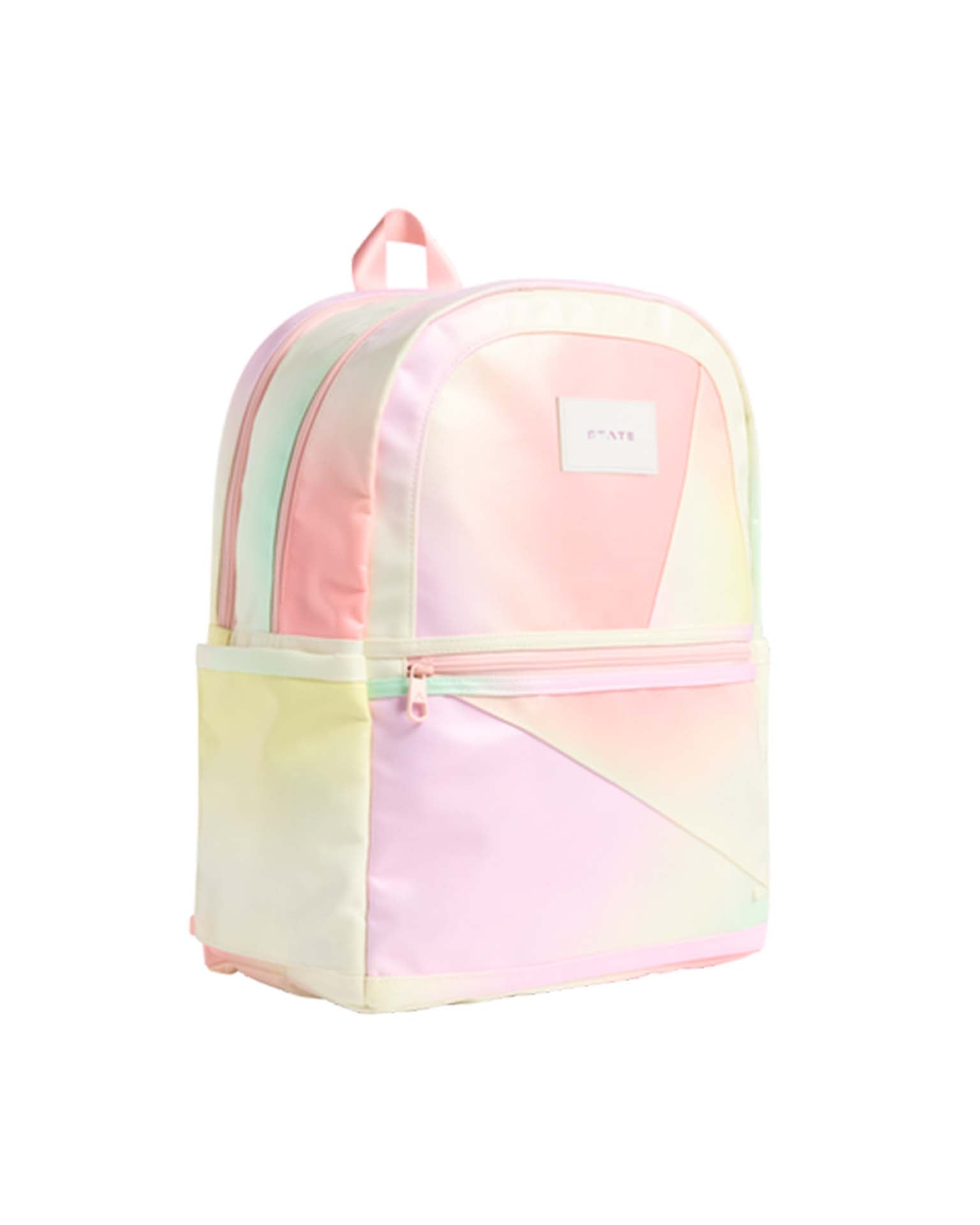 state bags kane kids large double pocket backpack in tie dye