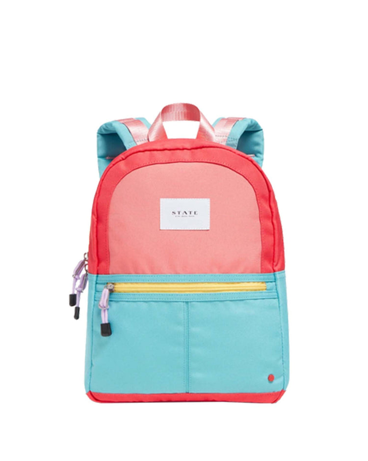 Little state bags accessories mini kane backpack in pink/mint