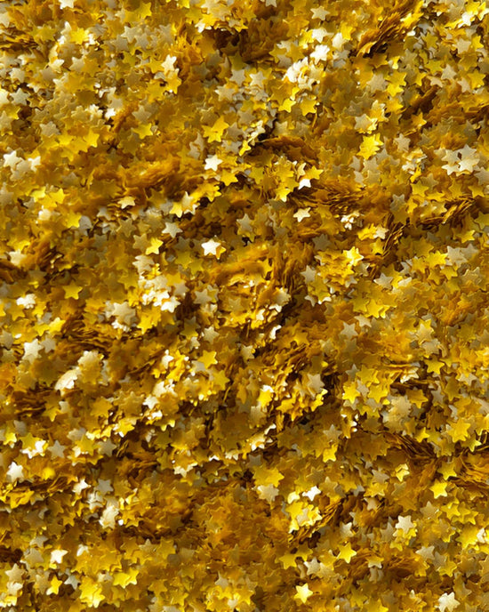 Little sweetapolita paper + party gold metallic star edible glitter
