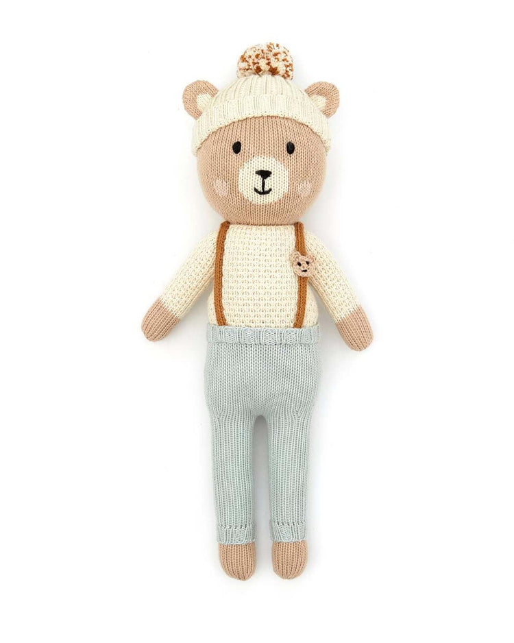Little tun tun play arthur the bear in light blue