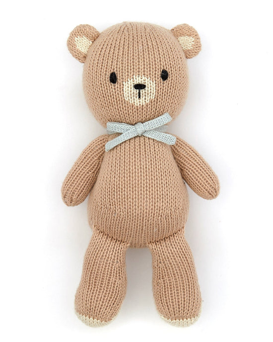 Little tun tun play baby bear in beige + light blue
