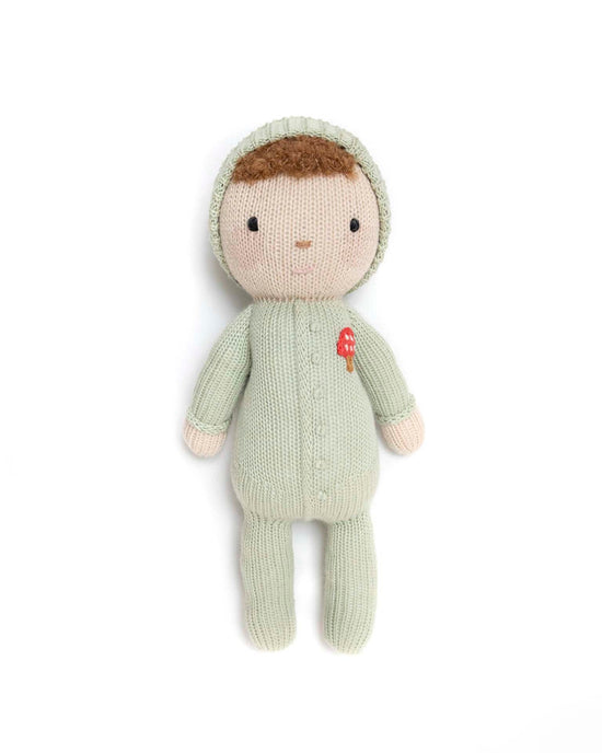 Little tun tun play baby liam doll in light green