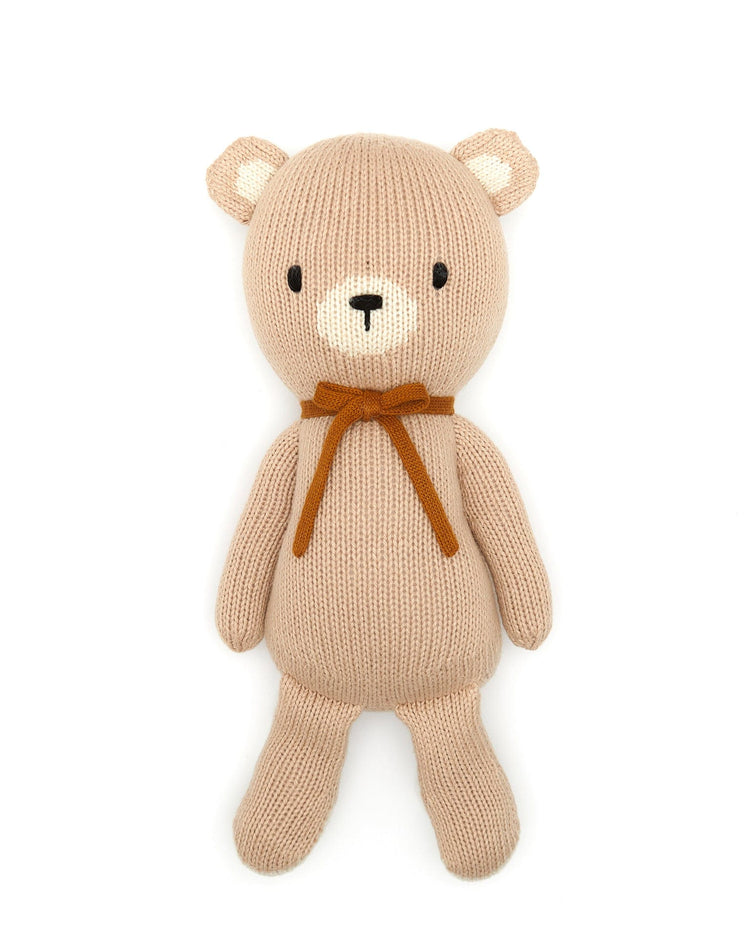 Little tun tun play bear in beige + tobacco