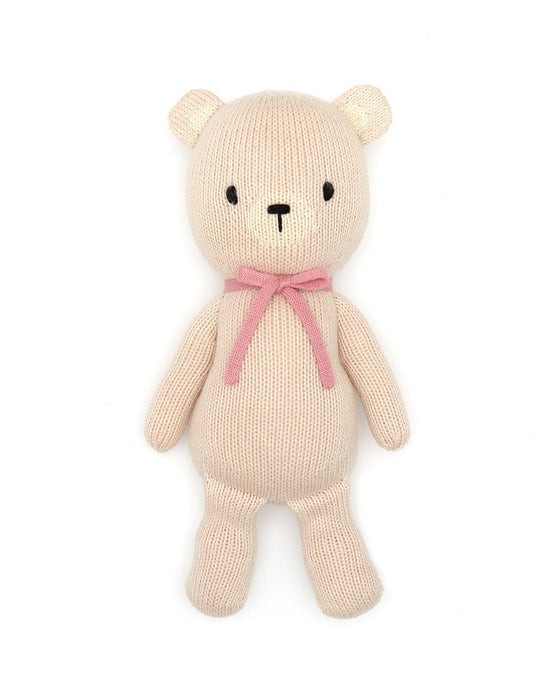 Little tun tun play bear in light pink + strawberry