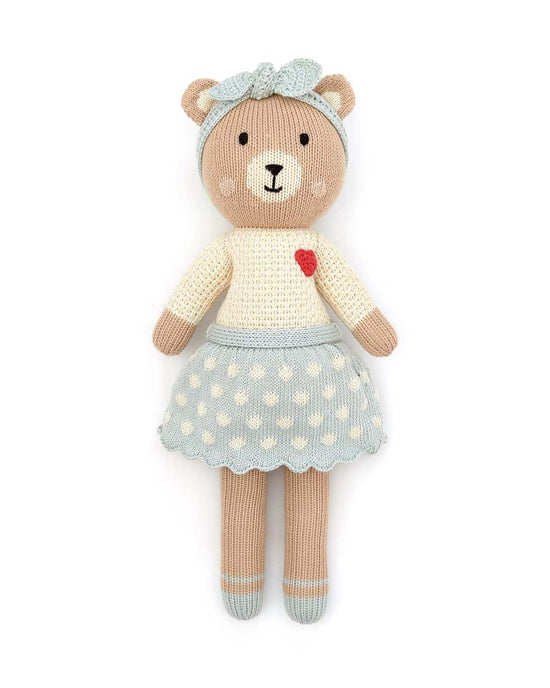 Little tun tun play emma the bear in light blue