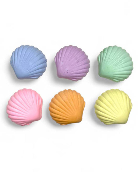 Little twee play seashells handmade sidewalk chalk