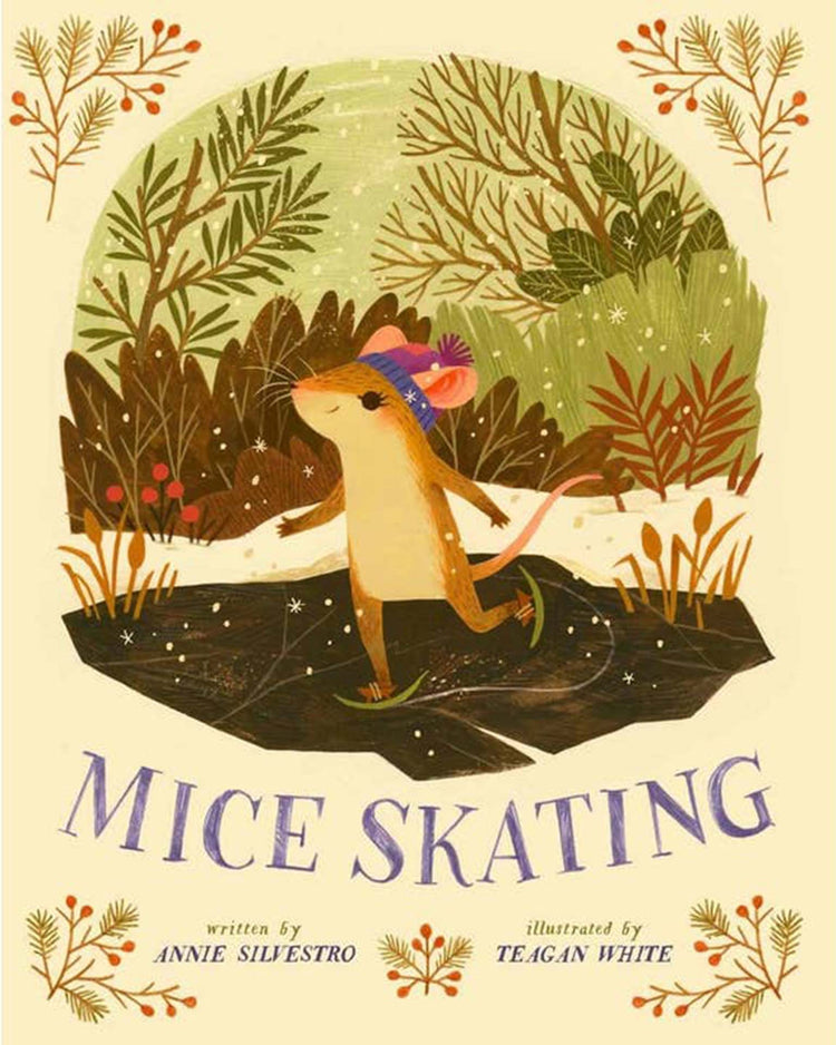 Little union square & co. play mice skating by Annie Silvestro + Teagan White