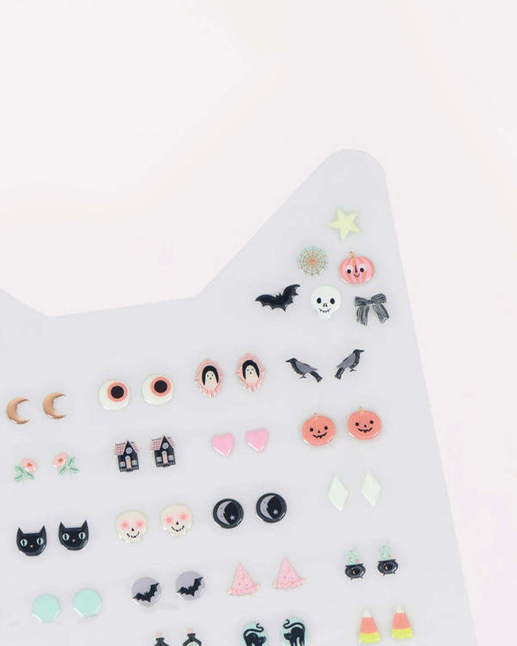 halloween stick on earrings